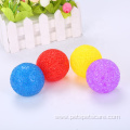 Plastic crystal ball with Bell cat toy ball